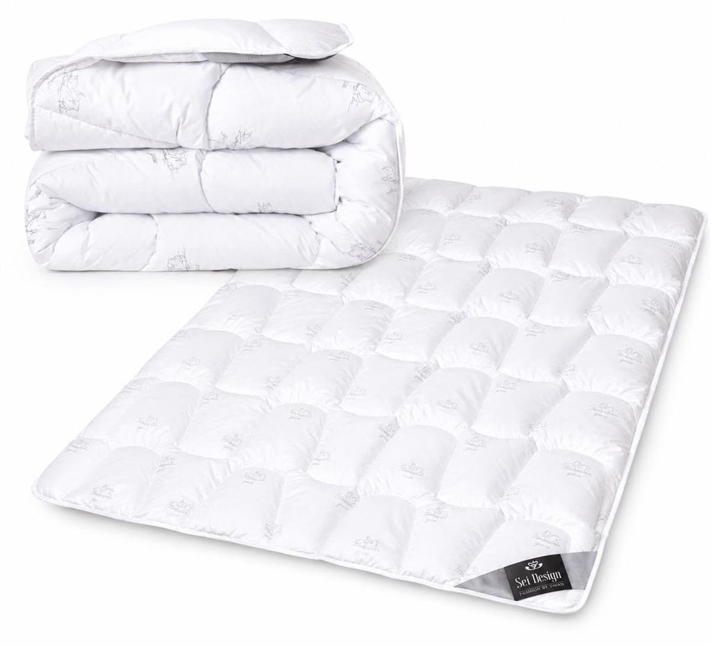 SWAN Sommer Faserbett Luxusklasse 135x200 - Leichte Produktbild 