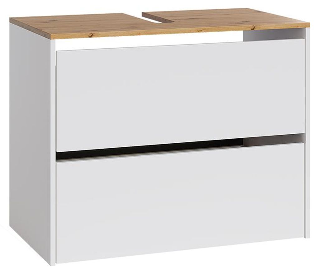 Mobile sottolavabo per bagno Vicco Viktor Bianco/Artisan Immagine del prodotto 