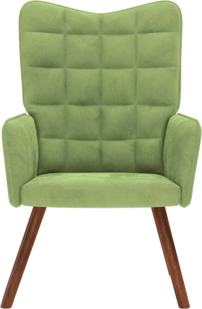 Offerta Poltrona Relax velluto Verde vidaXL - Qualità e Prezzo - 2