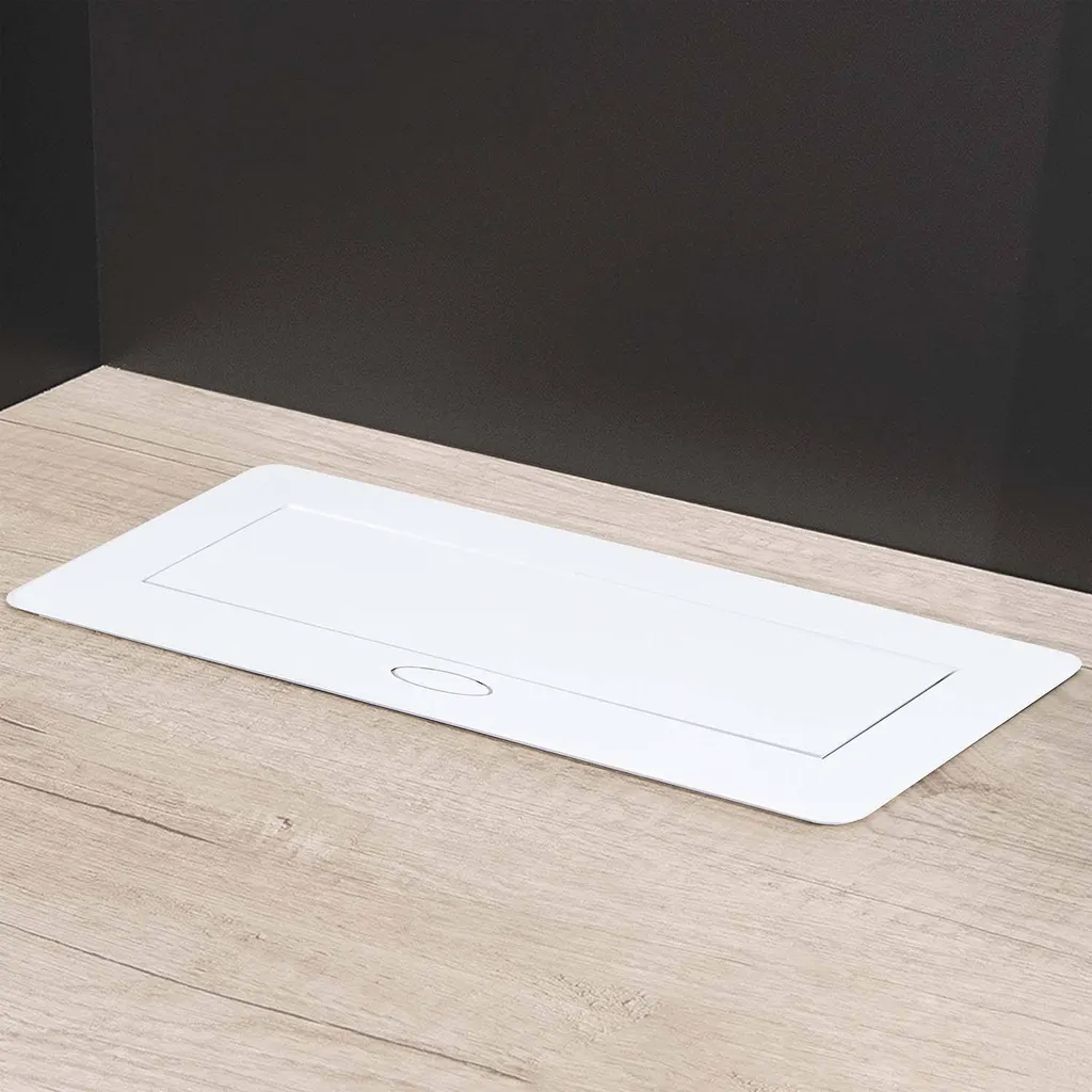Aménager un bureau propre avec le multiconnecteur blanc Atom 26 Lite - 4