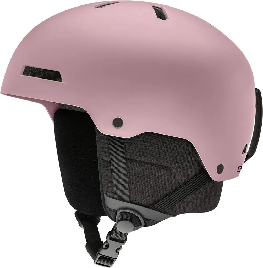 Casque de protection ski et snowboard rose Smith Rodeo taille 51-55