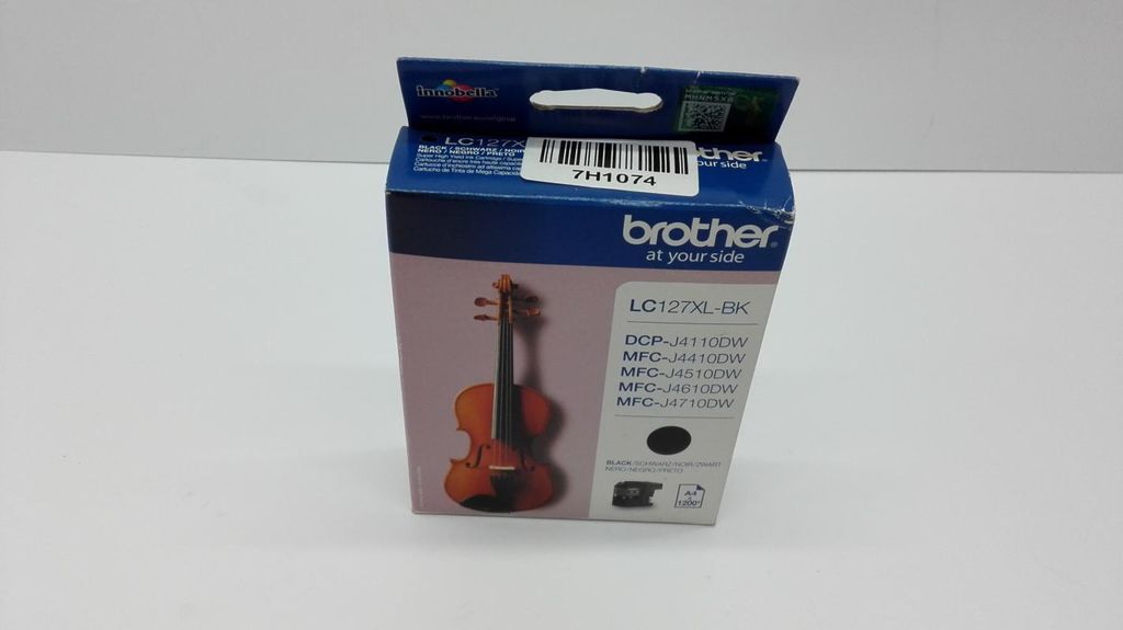 Brother LC127XLBK, Extrahohe (Super-) Ausbeute, Schwarz, Produktbild 
