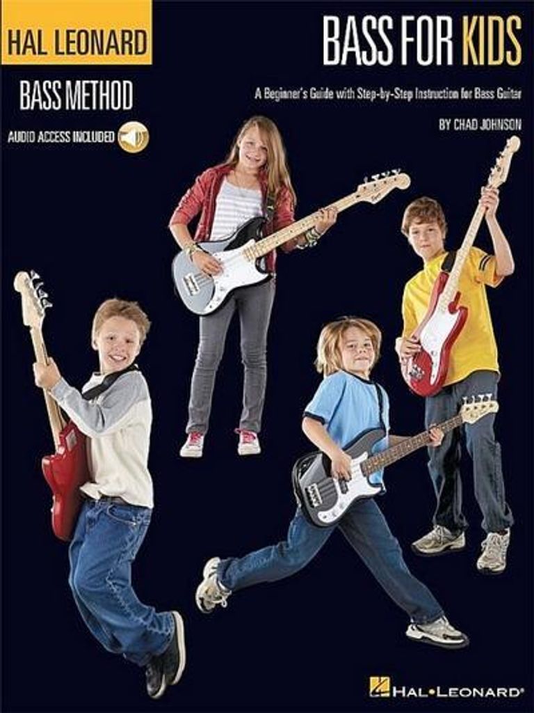 Bass for Kids - Hal Leonard Bass Method Book/Online Audio