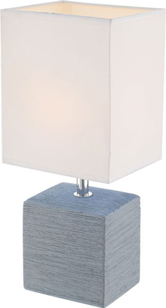 Globo Geri stolní lampa keramická šedá, 1xE14; 21676 Obrázek produktu 