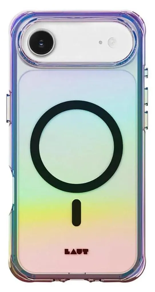 Coque iPhone 17 Air Effet Holographique - LAUT AERO HOLO Midnight Slim