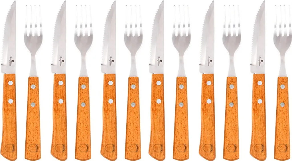 Servizio Posate Bistecca 12 Pezzi BerlingerHaus BH-2105 Premium