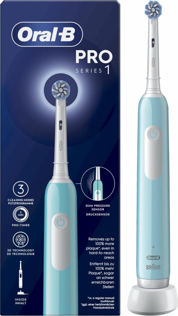 Oral-B Pro 1 Sensitive Clean Caribbean Blue Produktbild 