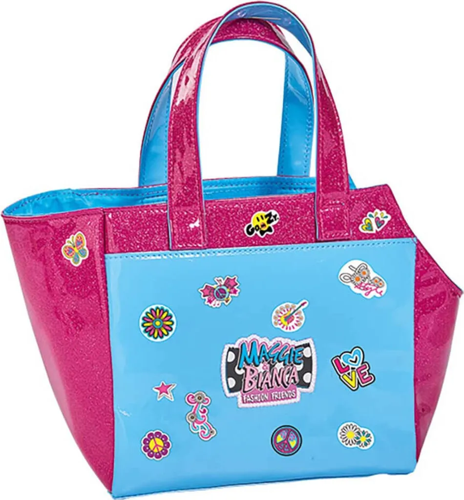 Simba Maggie & Bianca Chien Luxy Peluche Interactive avec Sac de Mode
