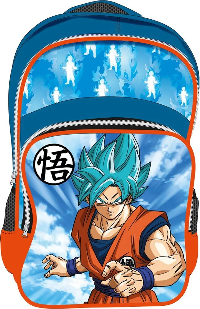 Zaino Safta Dragon Ball DB23-0138 Blu 30x46x14 cm - Zaino per Scuola