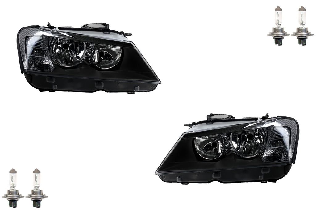 Scheinwerfer passend für BMW X3 F25 10-14 mit H7 H7 Set Produktbild 