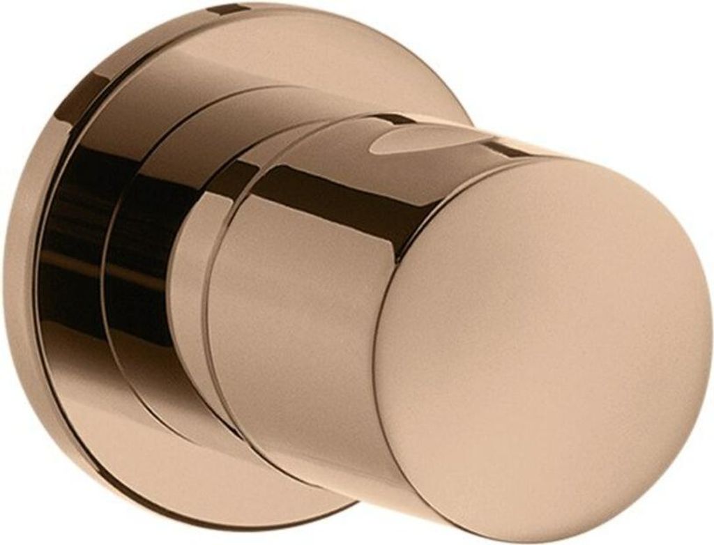 Abstellventil AXOR UNO² DN 15/DN 20, Unterputz polished red gold polished red gold