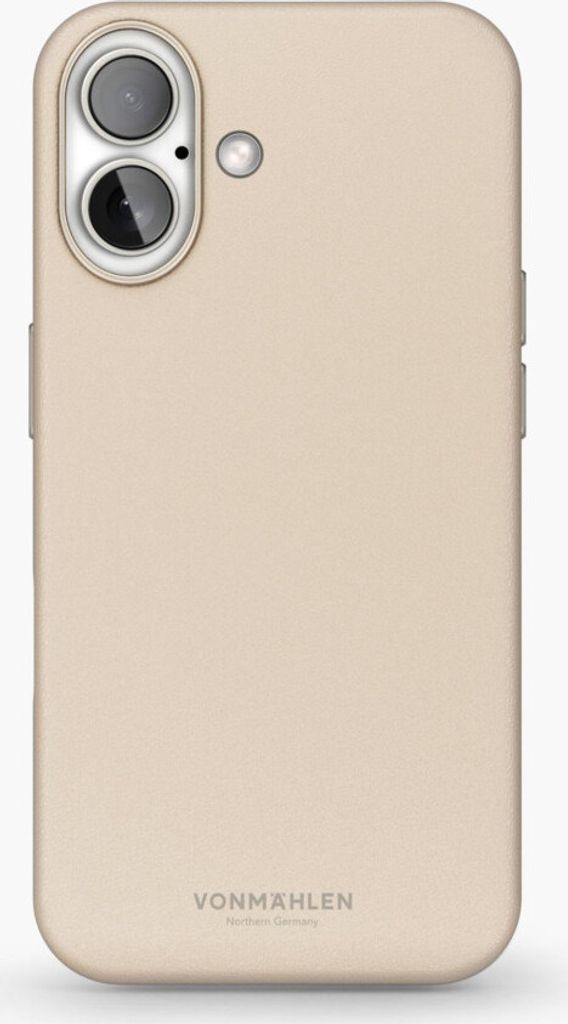 Like Leather Case - Schutzhülle, MagSafe kompatibel iPhone 16, Cream Handyhülle