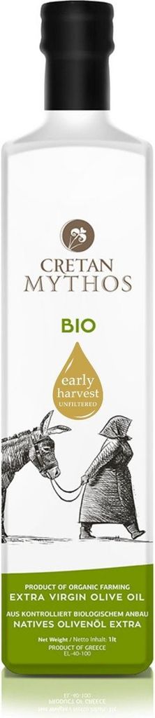 Cretan Mythos oliwa wczesnego zbioru extra virgin 1L Zdjęcie produktu 