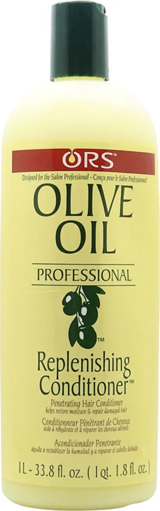 Réparer les Cheveux Cassants avec le Conditionneur ORS Olive Oil 1000ml