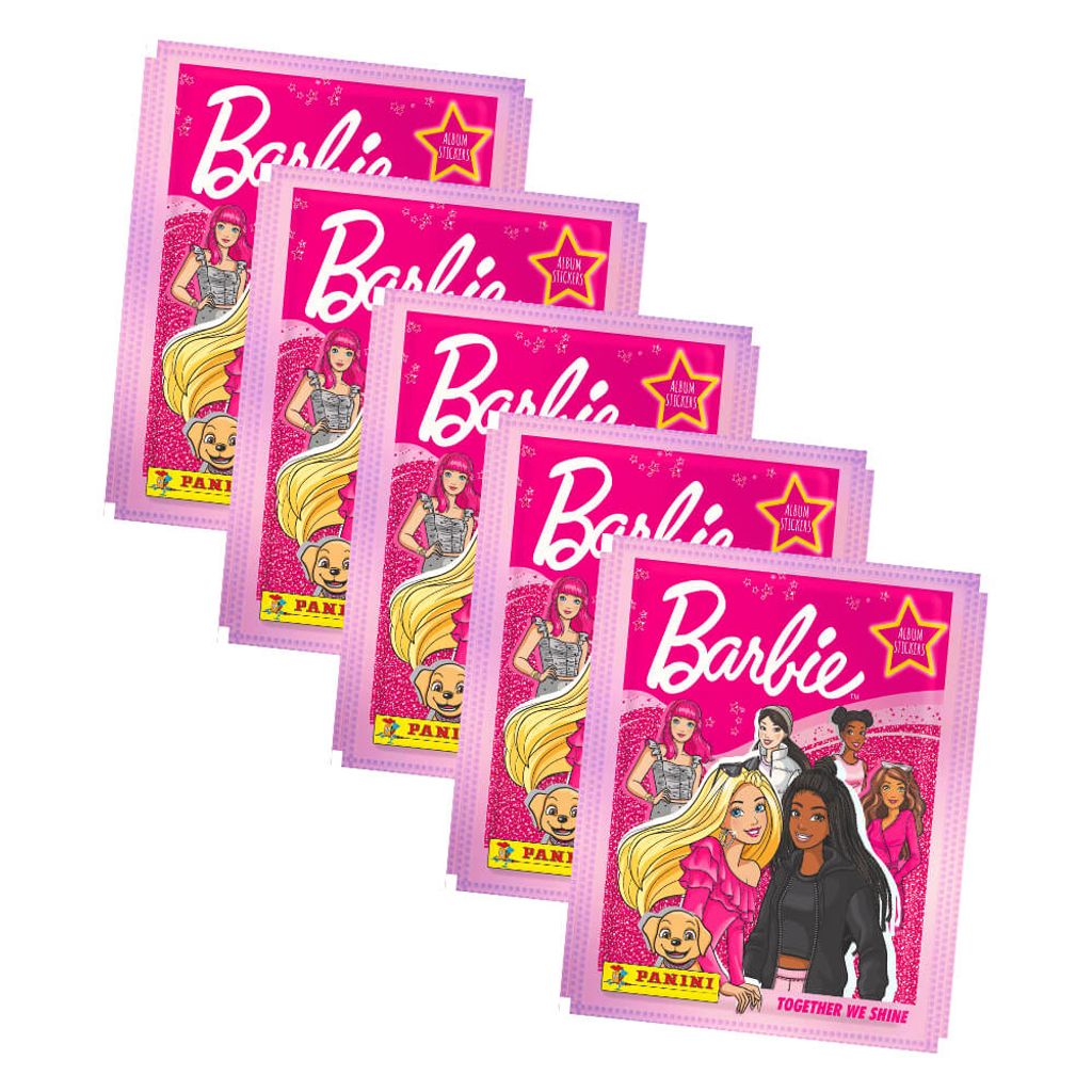 Panini Barbie 65ème Anniversaire - Blister De 7 Pochettes Avec 35 Stickers Collector