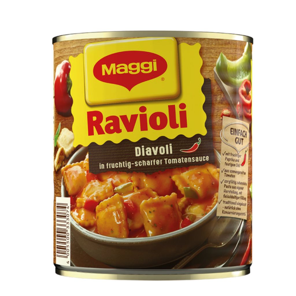 Maggi® Ravioli Diavoli hotové jedlo 800,0 g Obrázok produktu 2