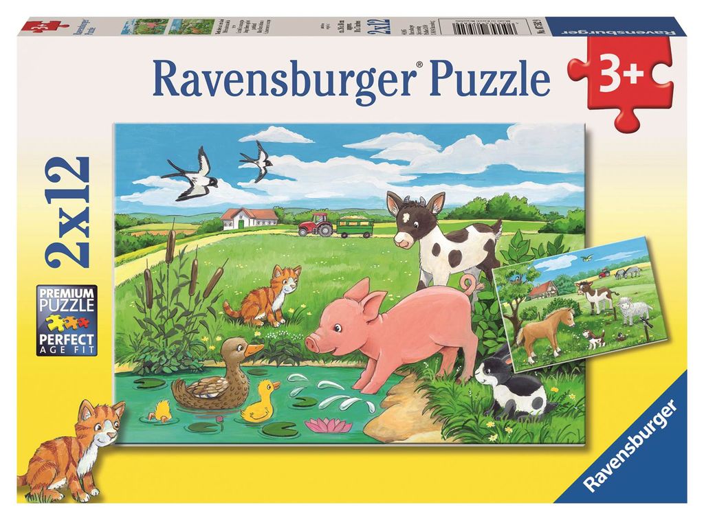 Bambini animali in campagna Ravensburger 07582 Immagine del prodotto 