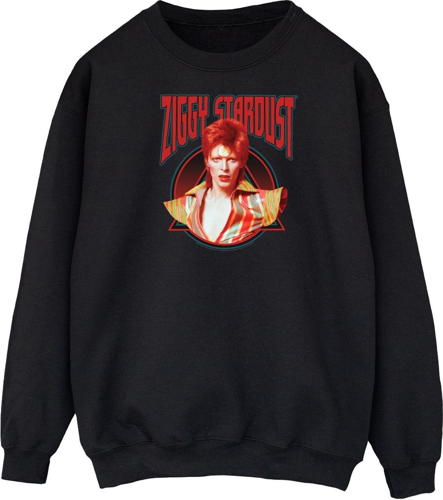 David Bowie - Sweatshirt für Herren BI48719 (L) (Schwarz)
