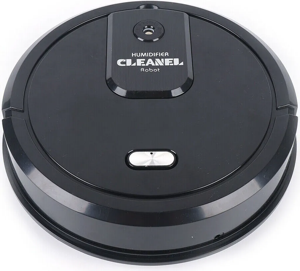 Robot nettoyeur de sol multifonction avec lingette microfibre rotative - 5