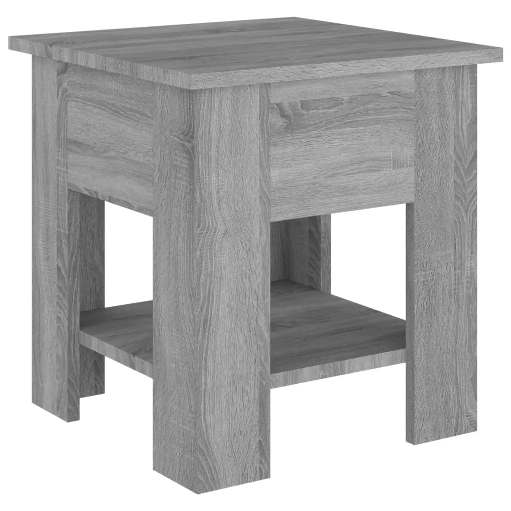 SYFAX™ Tavolino da Salotto Grigio Sonoma 40x40x42 cm Legno Multistrato