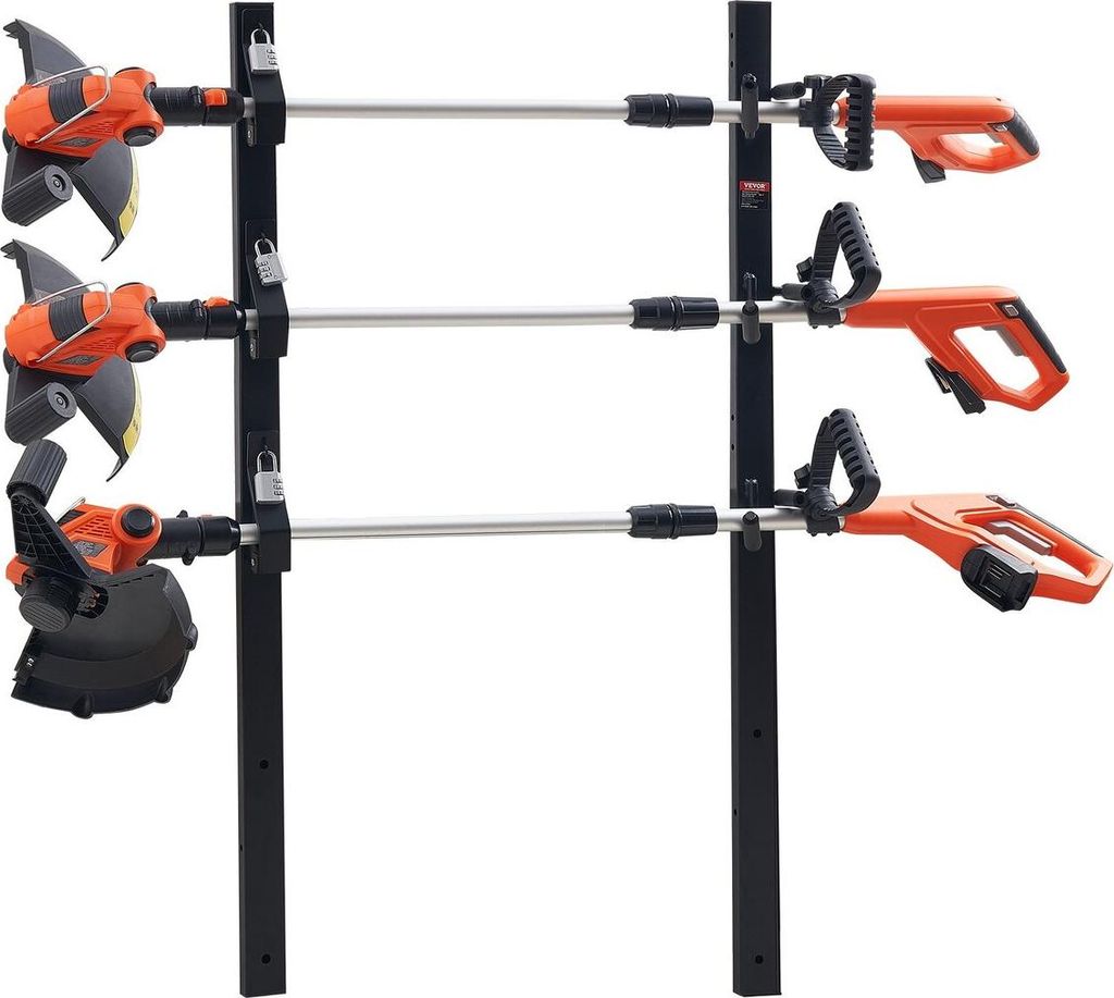 Trimmer Rack, 3 Place Weeder Trimmer Rack, Locking Trim Produktbild 