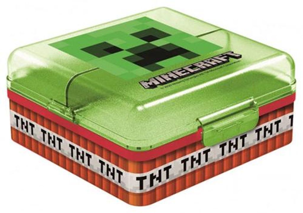 Minecraft Sandwich Box - Brotdose, Lunchbox mit Fächern - Produktbild 