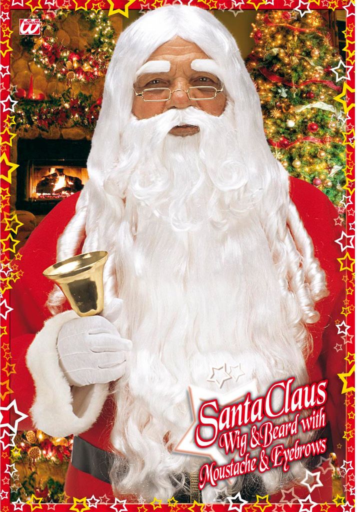 Parrucca di Babbo Natale - Parrucca di Babbo Natale Immagine del prodotto 