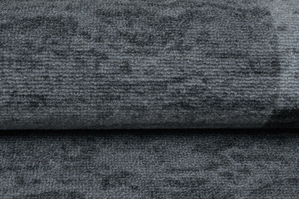 Tapiso Läufer Anti Rutsch Modern Grau Wohnzimmer 120 x 500 Produktbild 