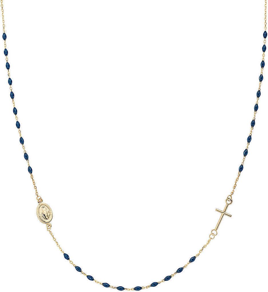 Halsketten Rosenkranz Amen Gold Von 50 cm bis 70 cm Kollektion - frau