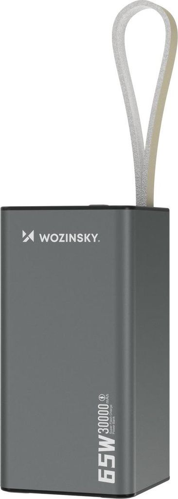 Powerbank Wozinsky K65+ 65W 30000mAh 2x USB-C, 1x USB-A 65W Zdjęcie produktu 