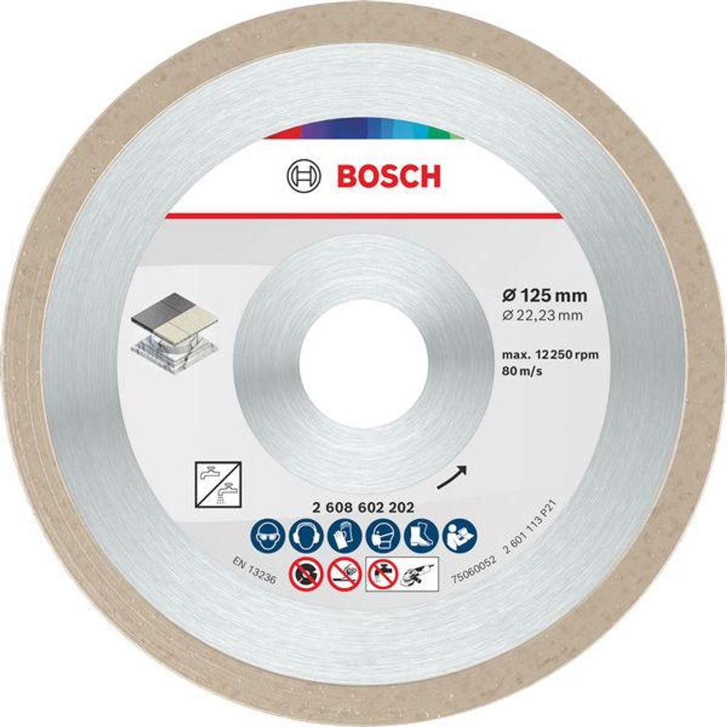 Ceramic Trennscheibe, 125 x 7 mm, Bohrung 22,23 mm Produktbild 