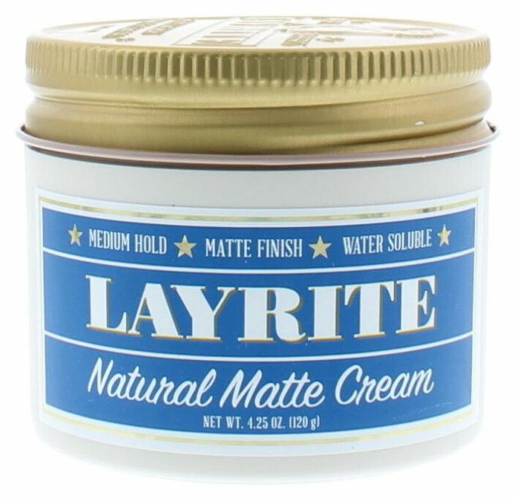 Layrite Natural Matte Cream, een stylingcrème voor een mat Productafbeelding 