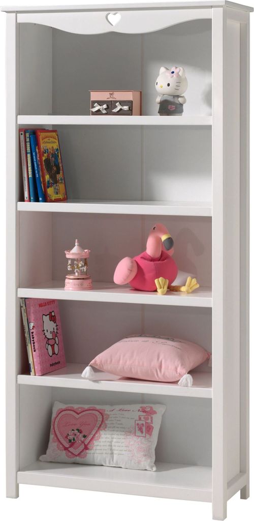 Regal Kamila 90x40x190 Standregal MDF Weiß
