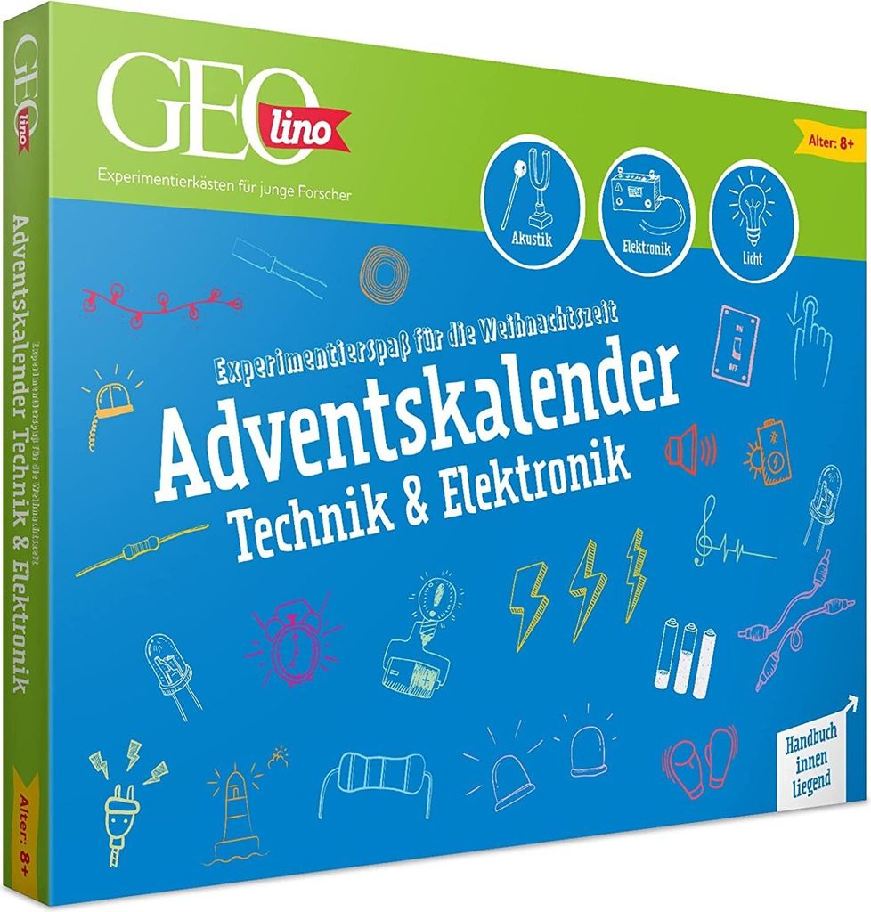 GEOlino Technik & Elektronik Adventskalender 2020 Produktbild 