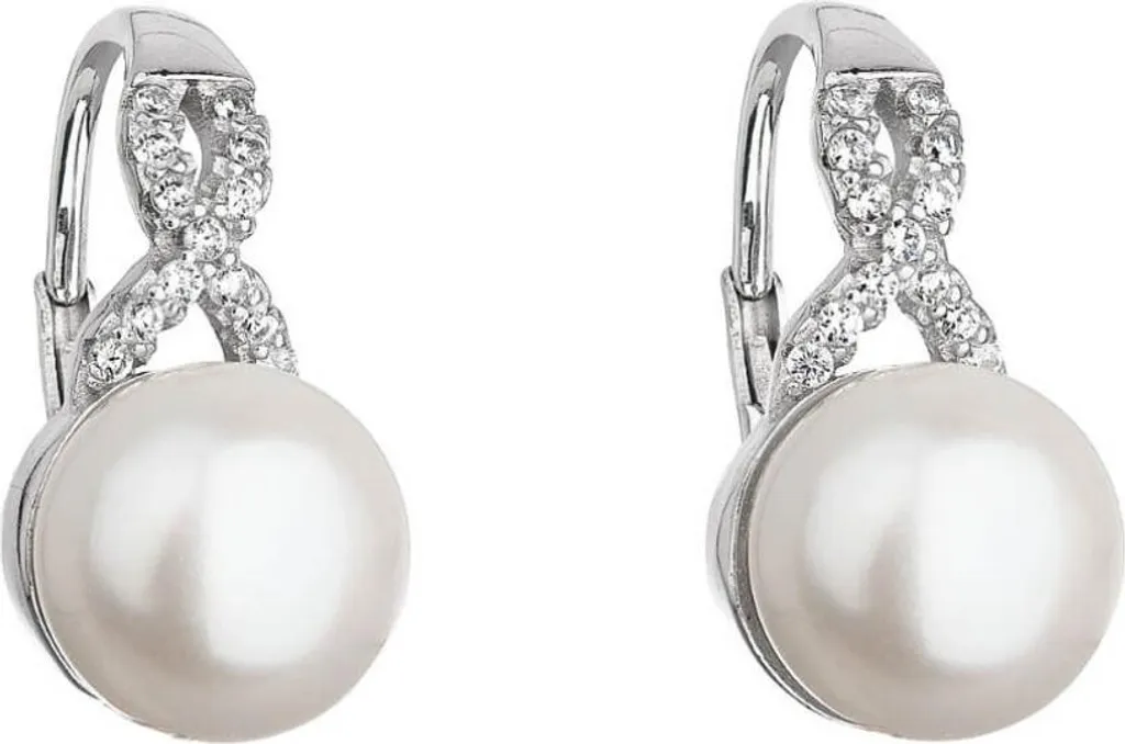 Boucles d'oreilles perles de culture et argent 925 blanc éclatant