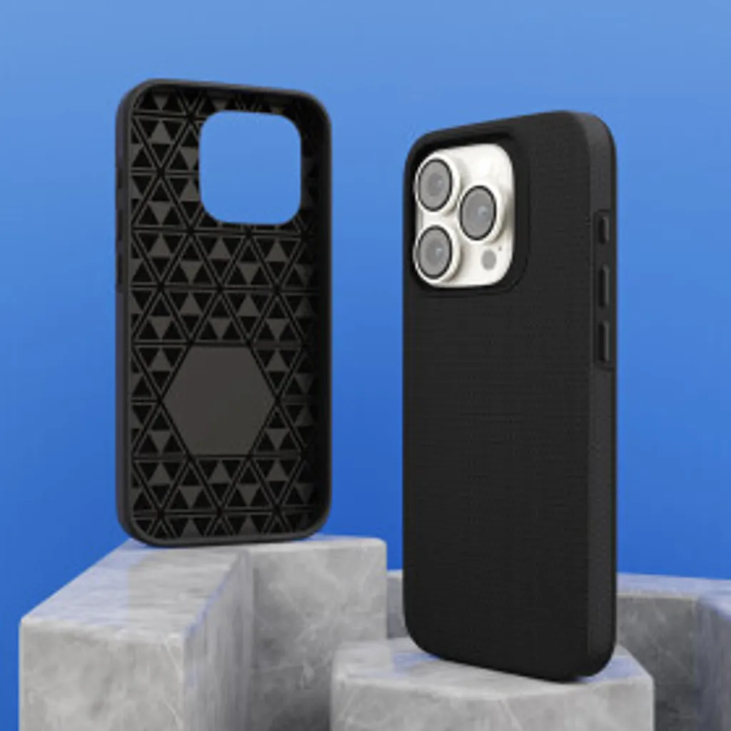 custodia protettiva prio per iPhone 16 Plus (6,7 pollici) nero