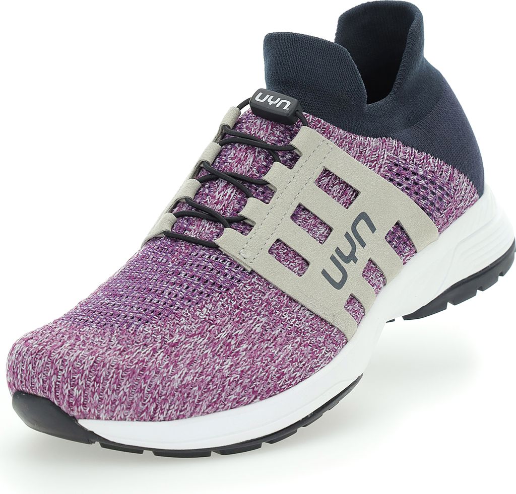 UYN Nature Tune Slip-on Sneaker aus Wolle Damen V216 - violet melange/anthracite 42