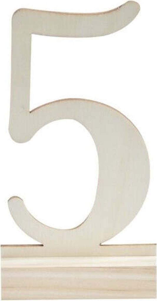 Märchenhochzeit Holz Tischnummern 1-12