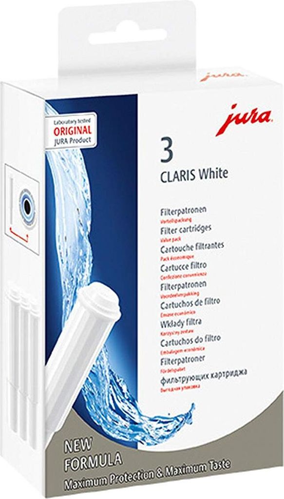 JURA Filterpatrone Claris white 3er Pack Produktbild 