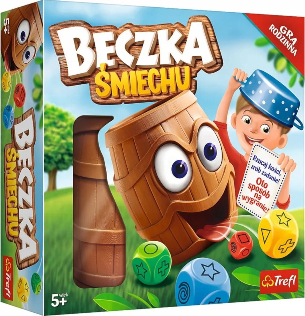 Baril de rires en bois : Jeu de société familial et jeu d'adresse convivial