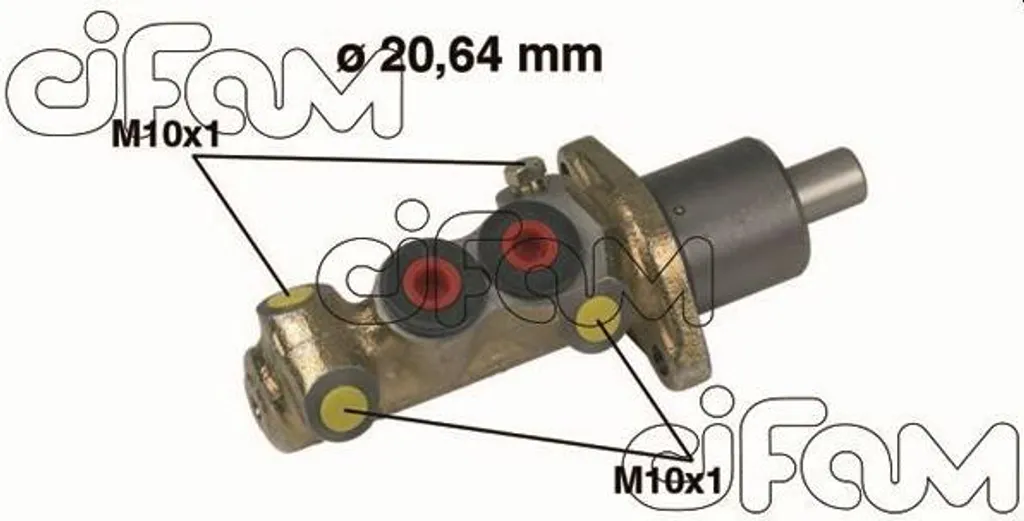 Solution fuite de frein : Maître-cylindre CIFAM 202-087 - OE 3981135