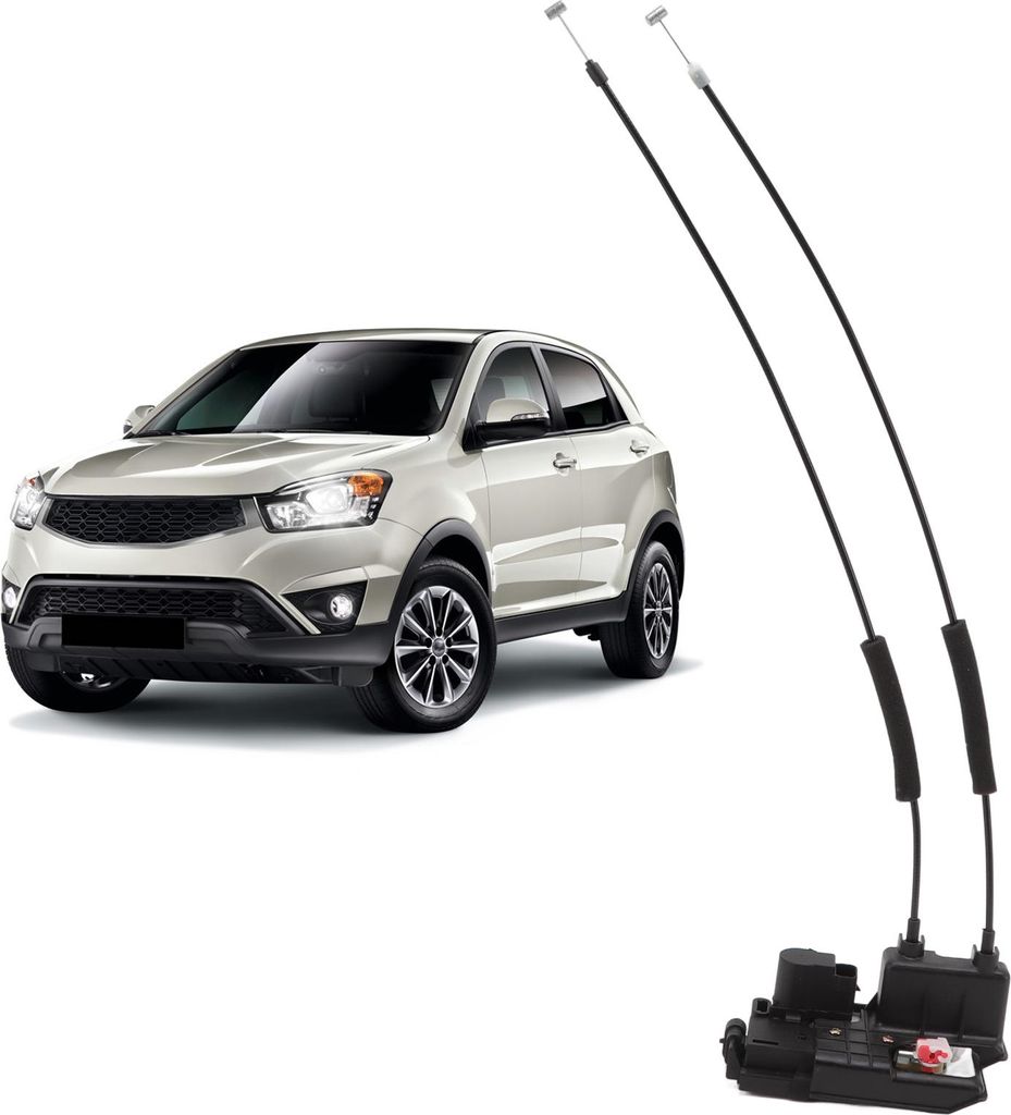 Türverriegelungsbetätiger vorne rechts 7131034003 Schwarz Ersatz für SSANGYONG SUV C200 SERIE 2,3 L BENZIN