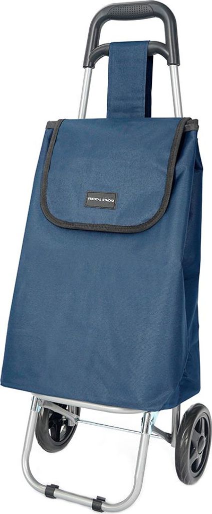 Einheitsgröße VS-163|VERTICAL STUDIO klappbarer Einkaufstrolley 35 L navy