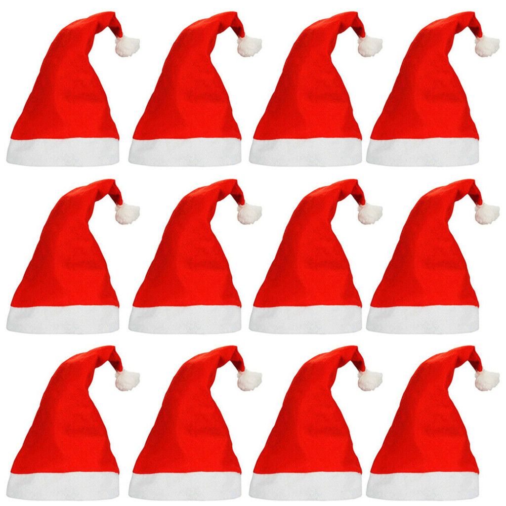 Weihnachtsmütze Weihnachten Nikolaus Elch-Geweih Rentier-Geweih Rot 19 12 Stk 