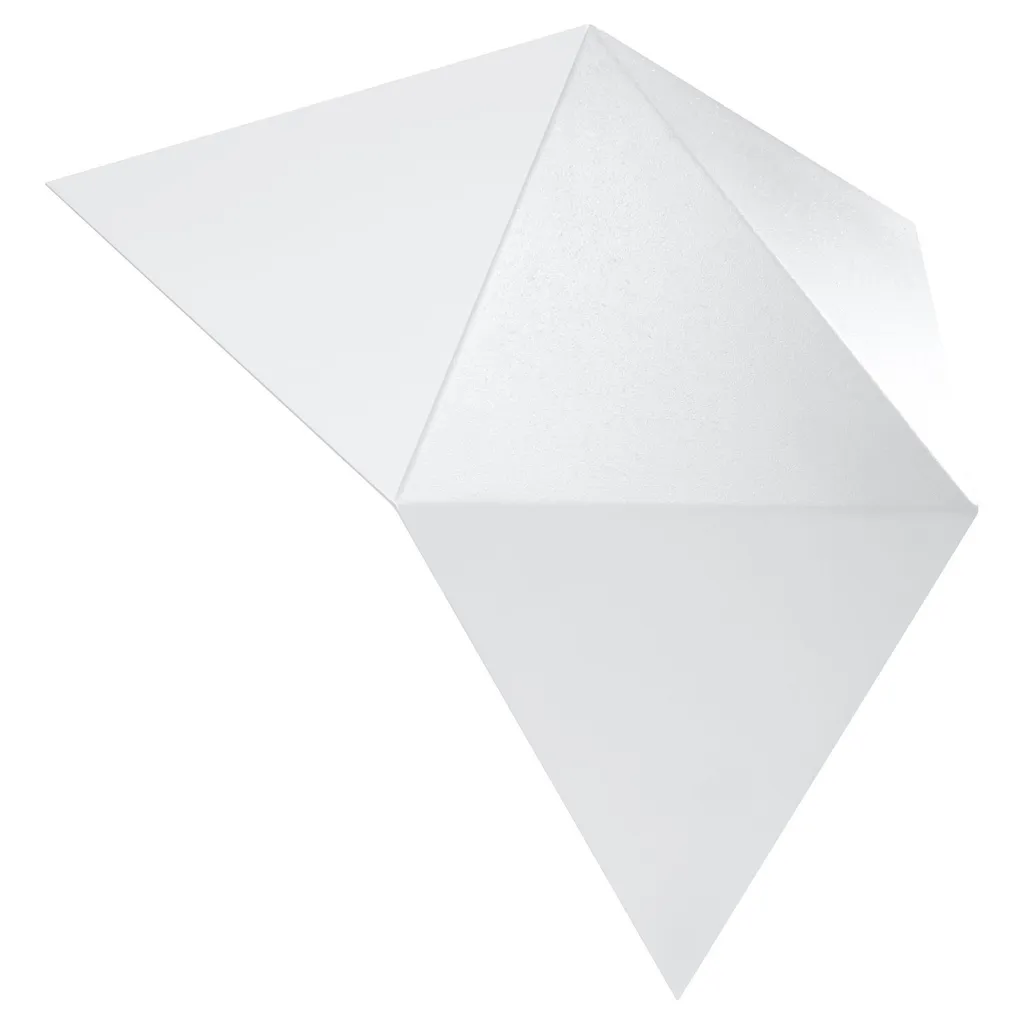 Applique Moderna SOLIDO Sollux 2xG9 Bianco Acciaio 25x27cm Design