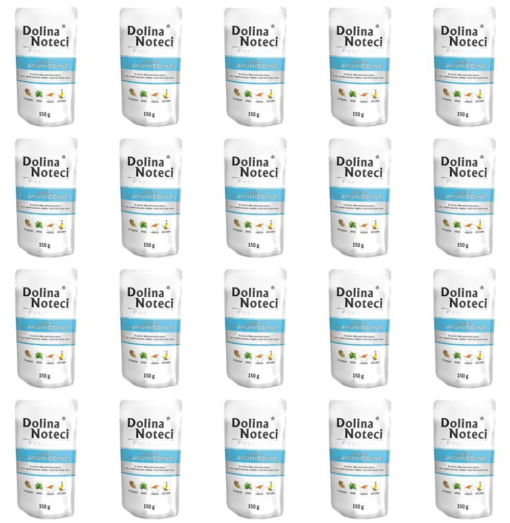 DOLINA NOTECI Premium, rijk aan lam - droogvoer voor honden Productafbeelding 