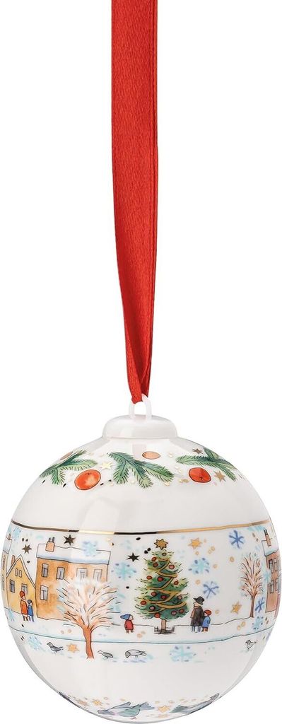 HUTSCHENREUTHER Vianočná ozdoba 2023 porcelán Obrázok produktu 