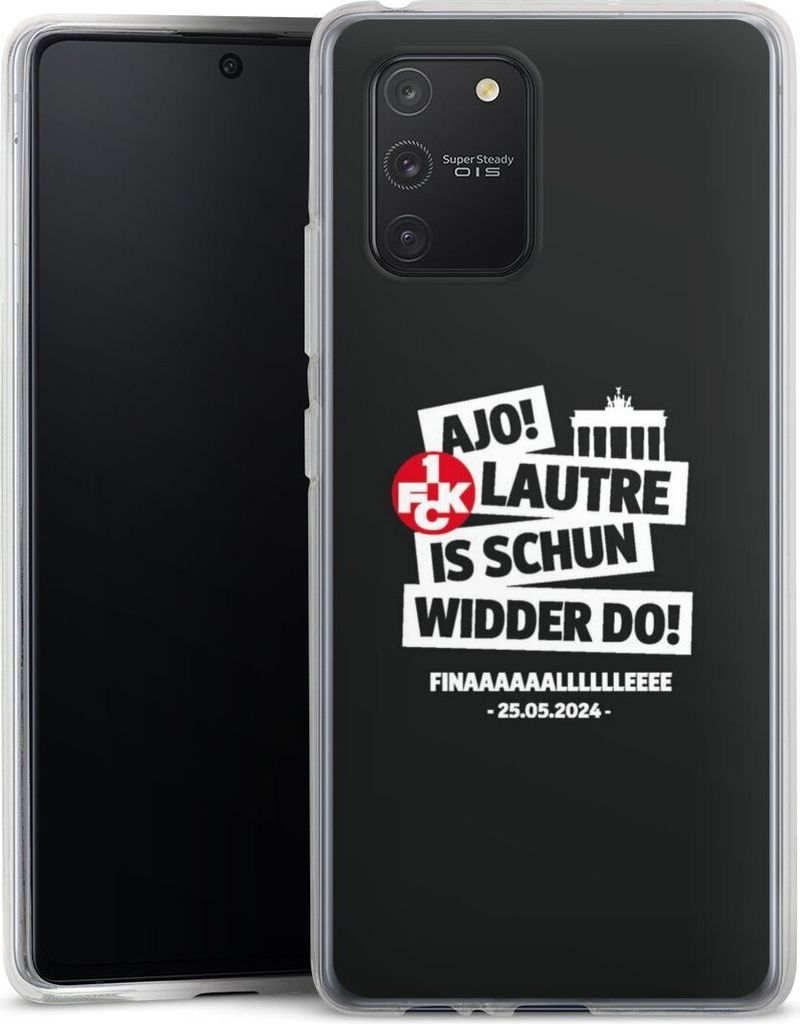 DeinDesign Handyhülle für Samsung Galaxy S10 Lite Silikon Hülle Case Smartphone Schutzhülle 1. FC Kaiserslautern 1. FCK Pokal Finale 2024