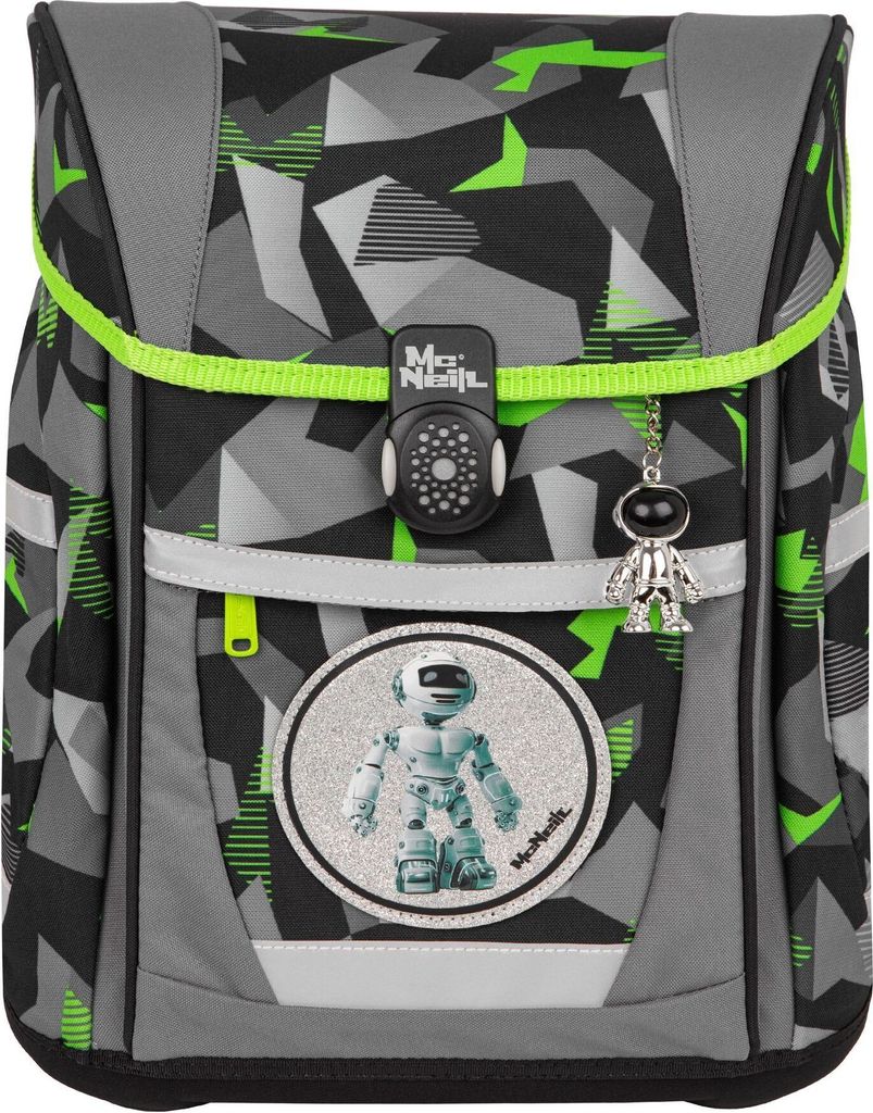 McNeill Schulranzen Tenero Schoolbag Set 5-teilig Techno Produktbild 