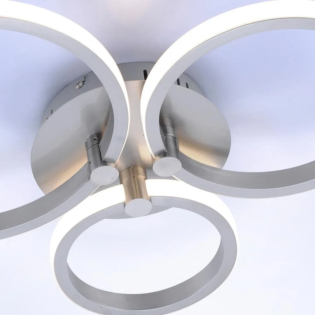 Plafoniera LED Johanna 15962: Luce Calda 3000K per Camera e Salotto - 15